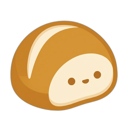 The Levain app icon: a rounded sourdough loaf with a small face.